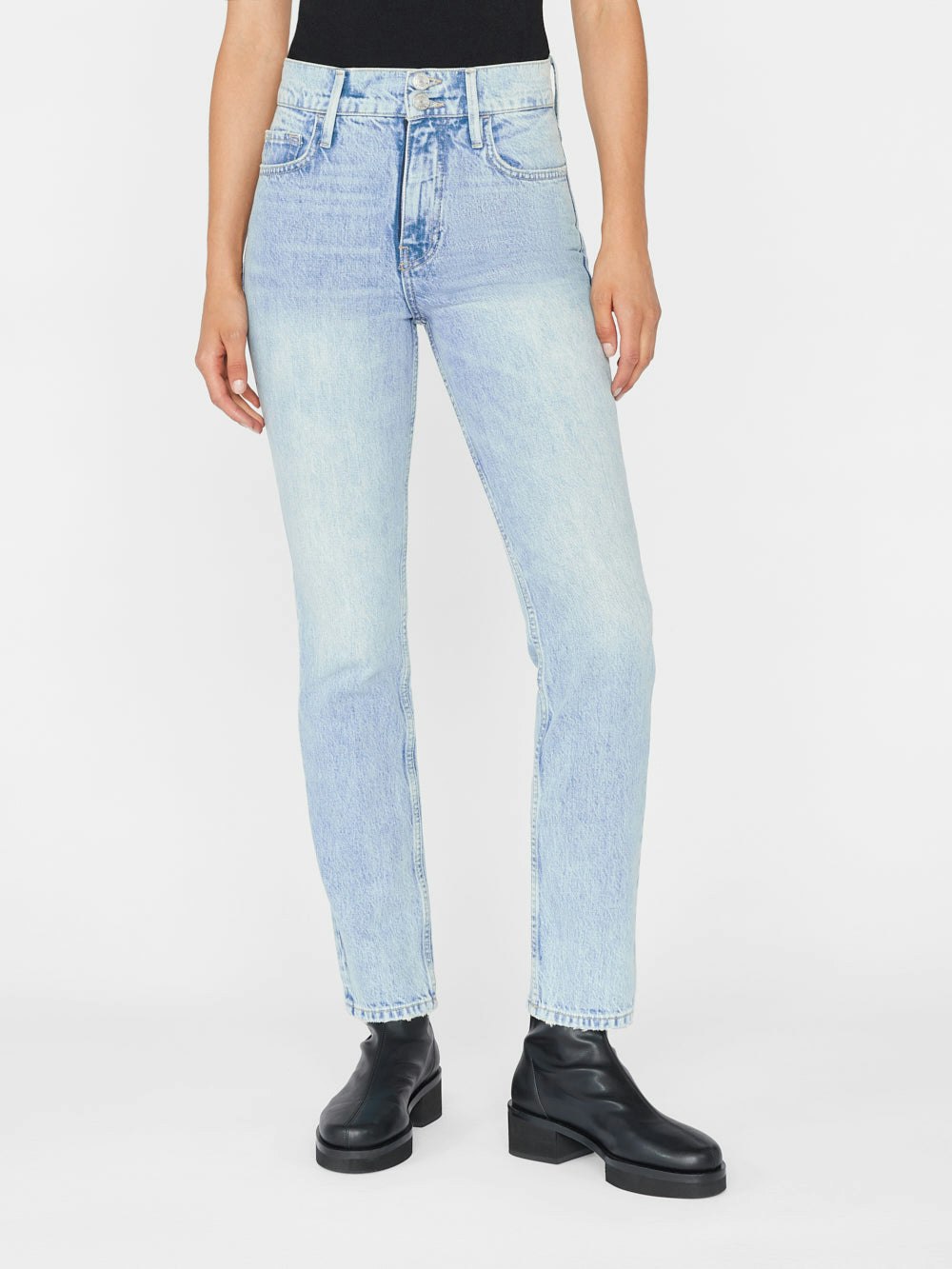 jeans front view
